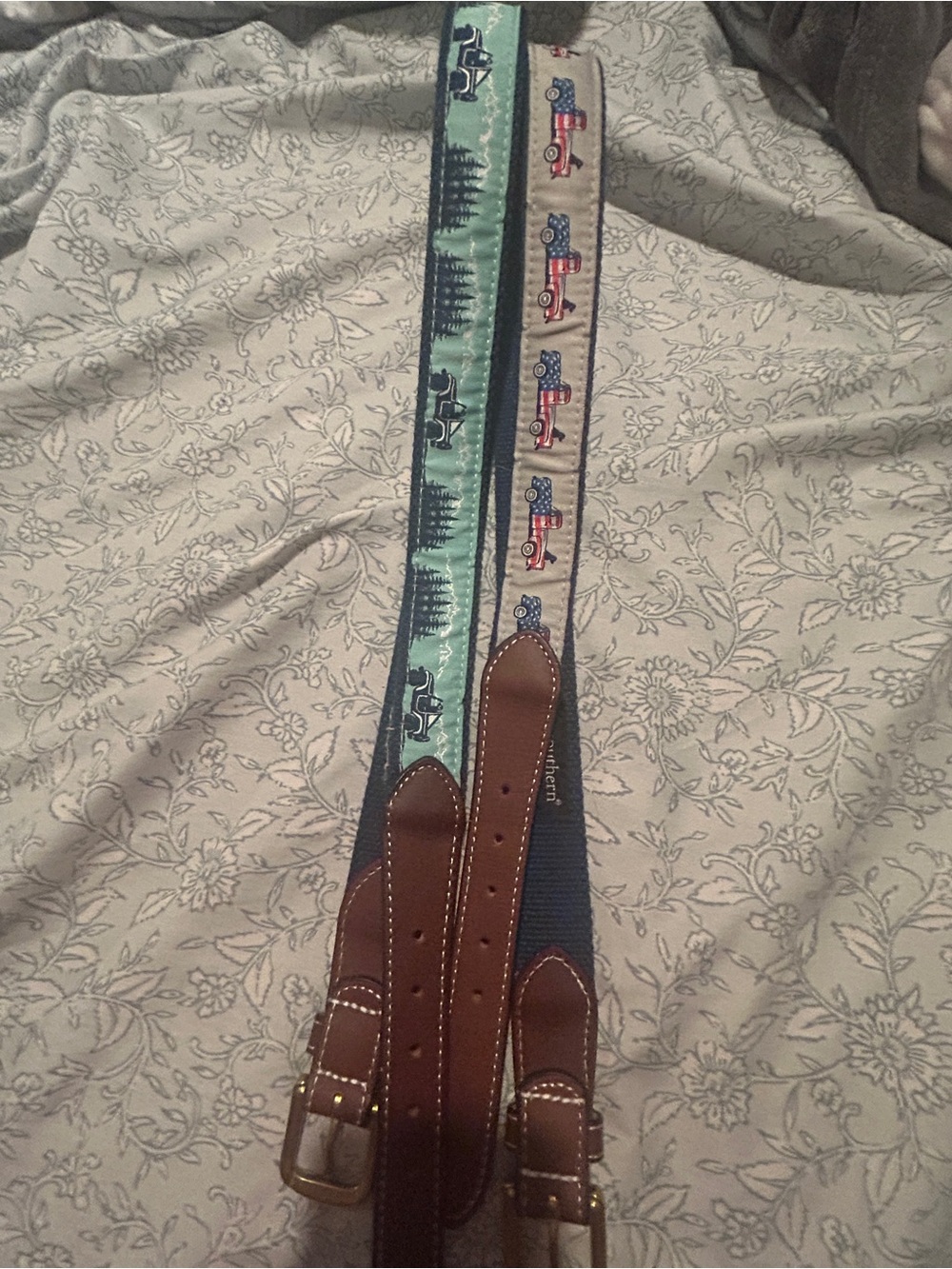Simply Southern Belts  with Leather Accent